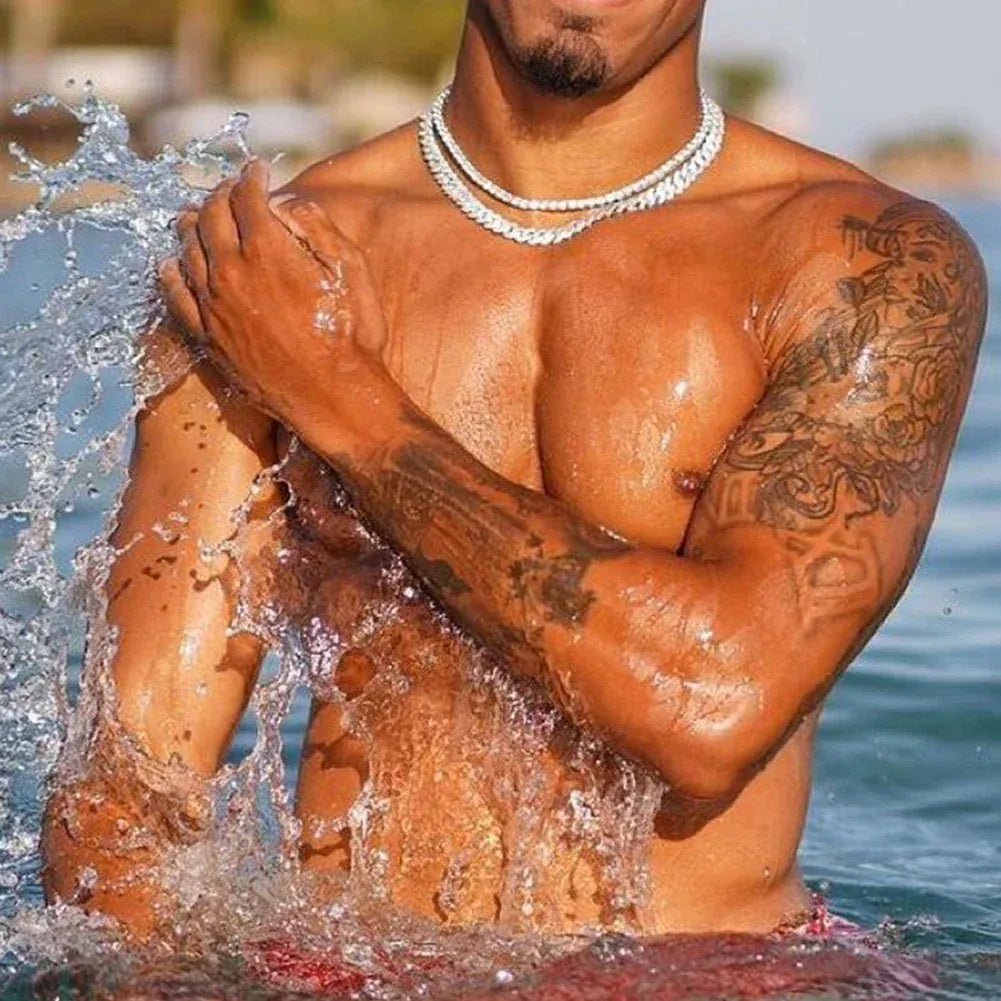 4MM Moissanite Tennis Chain 16 IN - Shop Gold Supply