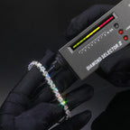 4MM Moissanite Tennis Chain 16 IN - Shop Gold Supply