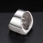 Custom Initial Iced Ring – “Prime Letter” Edition A 7 - Shop Gold Supply