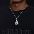 Moissanite Glow Money Bag Pendant – “Secure the Bag” Edition - Shop Gold Supply