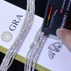 Moissanite Tennis Chain – “Eternal Shine” Edition - The Gold Supply
