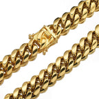 Cuban Chain Gold 8MM 18 IN - Shop Gold Supply