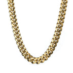 Cuban Chain Gold 8MM 18 IN - Shop Gold Supply