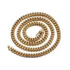 Cuban Chain Gold 8MM 18 IN - Shop Gold Supply